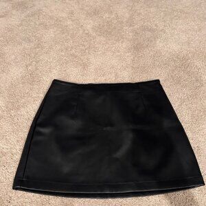 Abercrombie Leather Skirt